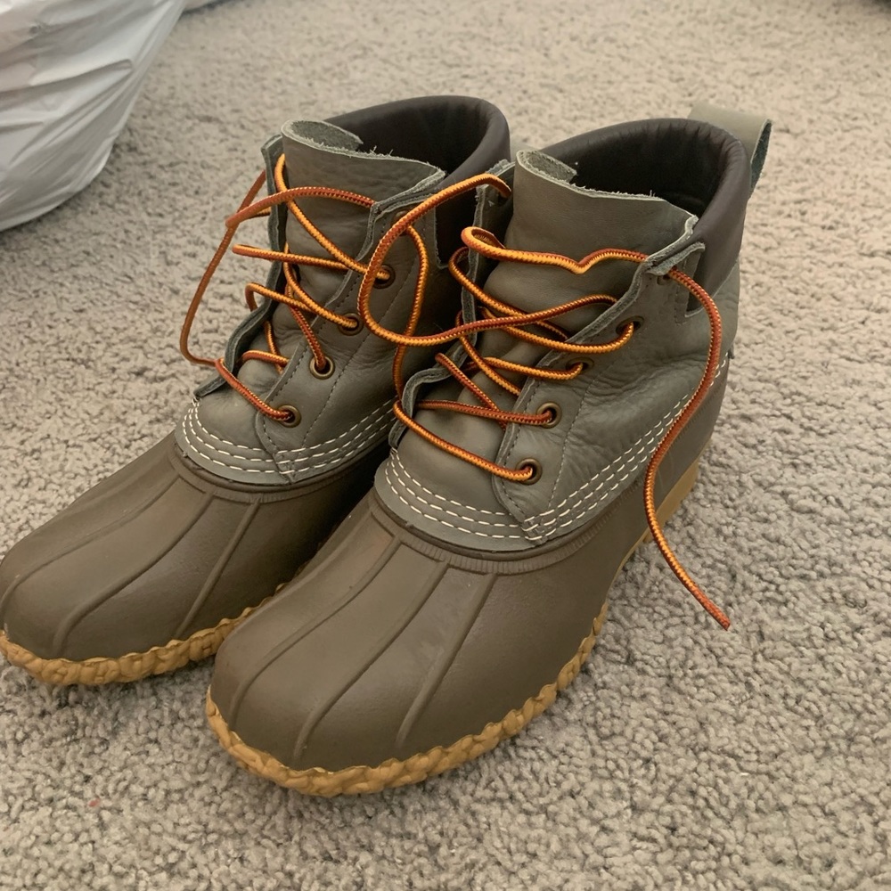 Llbean Bean Boot 6” Padded Collar - image 1